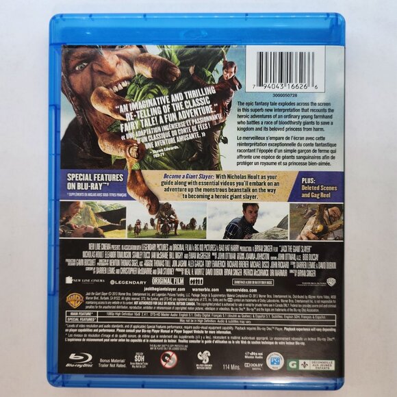 Jack the Giant Slayer Bluray Movie - Picture 3 of 5